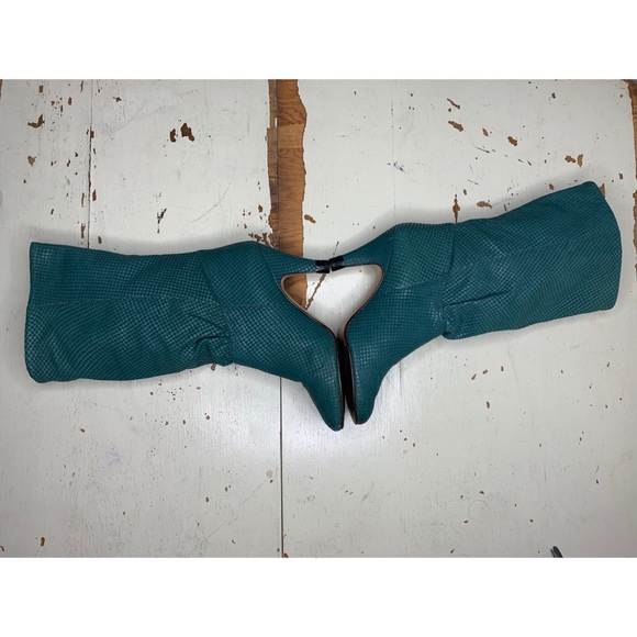 vintage 80s Nine West : snake snake skin boots - Picture 2 of 15